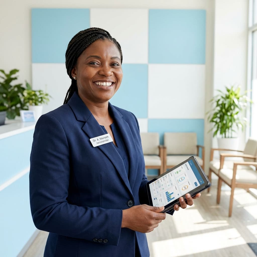 Hospital Administrator using AMKA HMIS